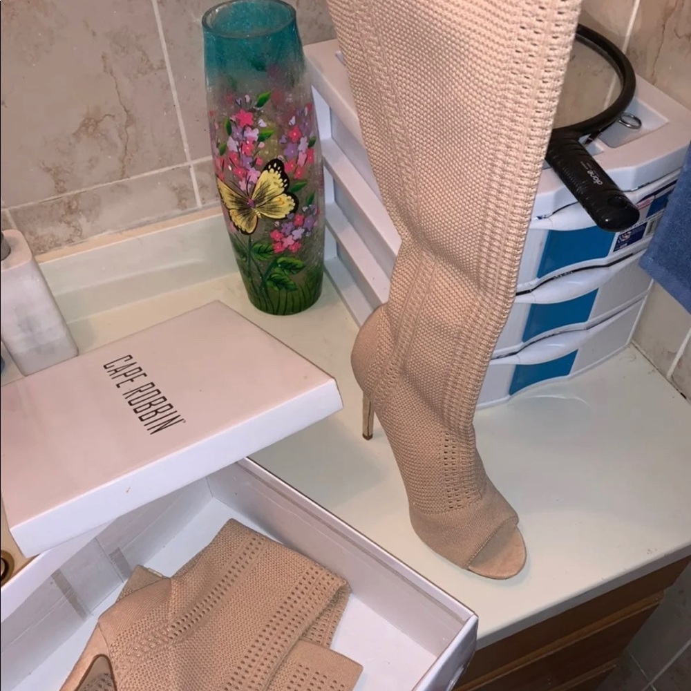 Thigh high boots